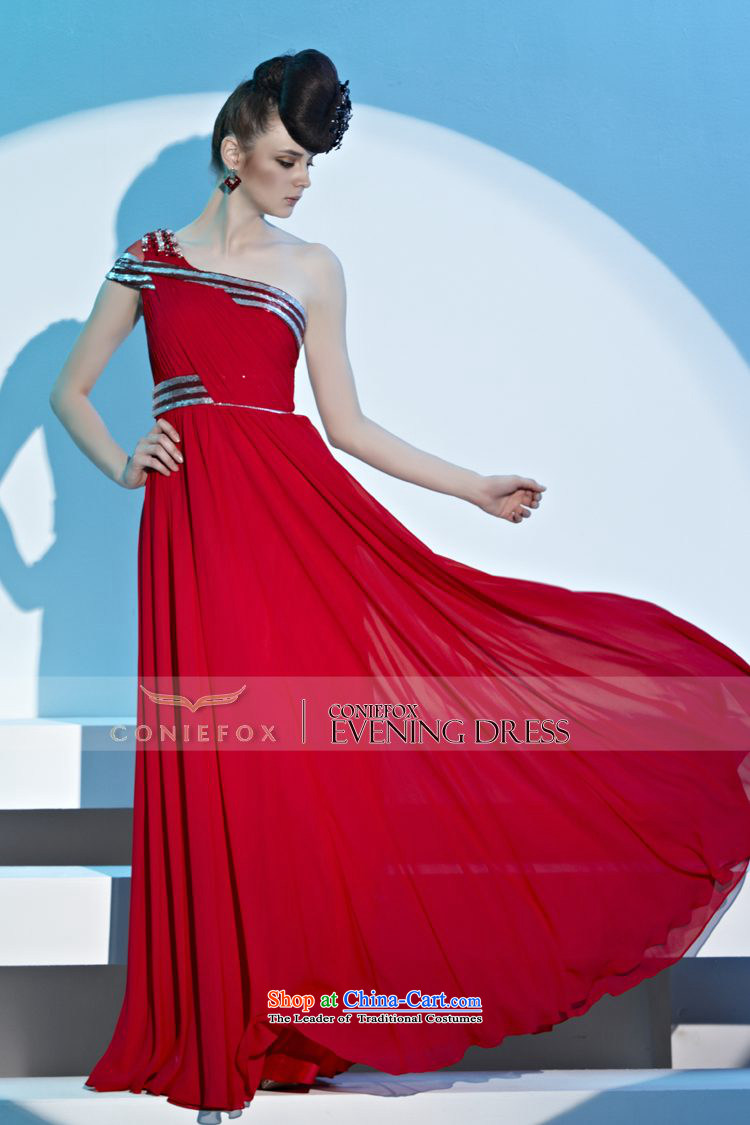 Creative Fox evening dresses red dress shoulder bride wedding dress banquet service simple and classy Western bows style evening dresses long skirt 56690 Red XL Photo, prices, brand platters! The elections are supplied in the national character of distribution, so action, buy now enjoy more preferential! As soon as possible.