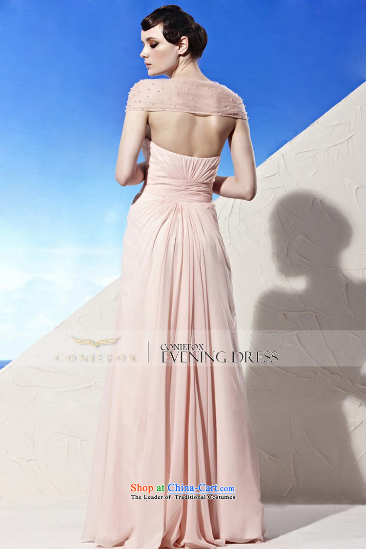 Creative Fox evening dress pink dress sense of sweet package shoulder banquet dress Sau San bridesmaid long gown will preside over 56891 dress pink S picture, prices, brand platters! The elections are supplied in the national character of distribution, so action, buy now enjoy more preferential! As soon as possible.
