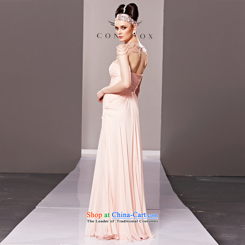Creative Fox evening dress pink dress and Princess sweet chest Long Adult dress wedding dresses bridesmaid dress skirt 81150 color pictures under the auspices of dress , L, creative Fox (coniefox) , , , shopping on the Internet