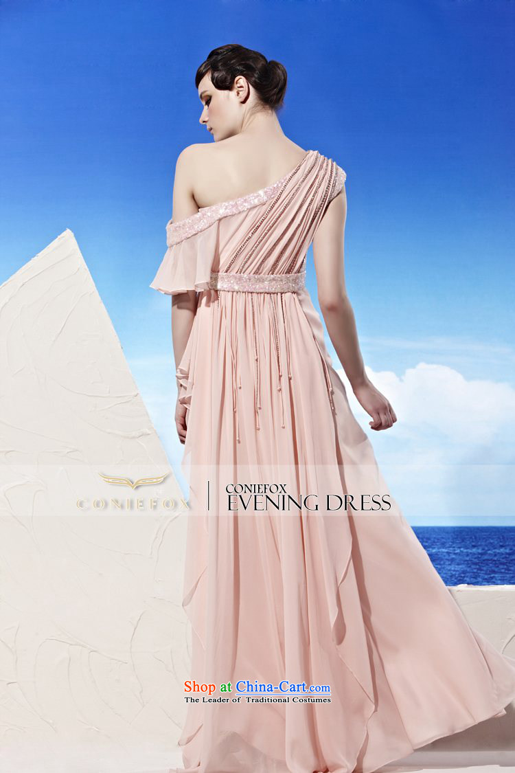 Creative Fox video thin dress Sau San european style banquet evening dress elegant shoulder auspices dress long skirt 56921 pink M picture, prices, brand platters! The elections are supplied in the national character of distribution, so action, buy now enjoy more preferential! As soon as possible.