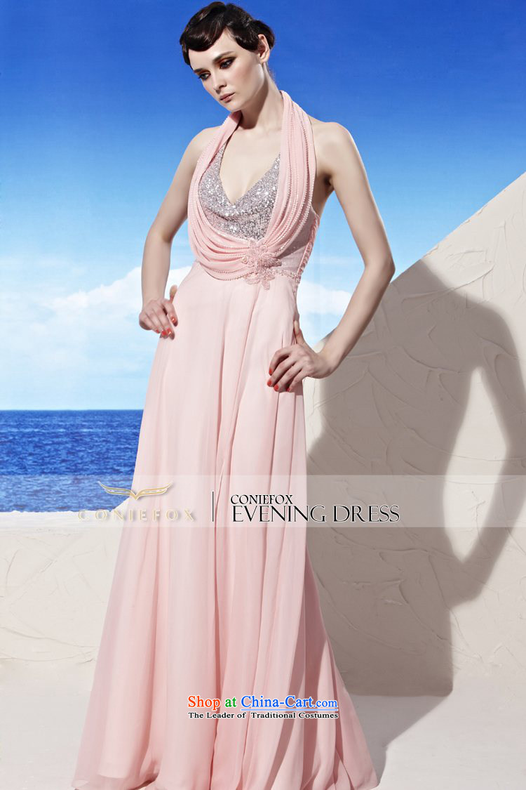 Creative Fox evening dresses 2015 autumn and winter new pink drink service banquet long bride wedding gown hanging also dress  56922 elegant pink M picture, prices, brand platters! The elections are supplied in the national character of distribution, so action, buy now enjoy more preferential! As soon as possible.