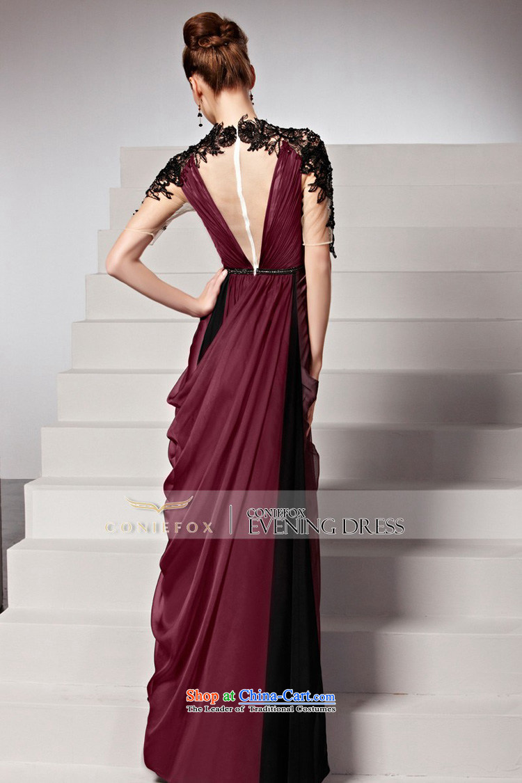 Creative Fox evening dress autumn and winter new deep V dress banquet style long to dress evening dress suit under the auspices of the annual dress long skirt 81385 picture color M brand, prices, picture platters! The elections are supplied in the national character of distribution, so action, buy now enjoy more preferential! As soon as possible.