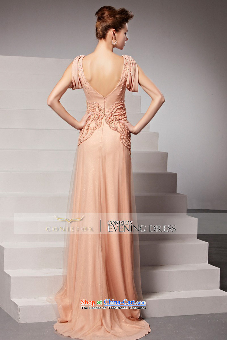 Creative Fox evening dresses and sexy deep V bridal dresses sweet pink drink service dresses elegance long tail wedding dress photo color L Photo 81510, prices, brand platters! The elections are supplied in the national character of distribution, so action, buy now enjoy more preferential! As soon as possible.