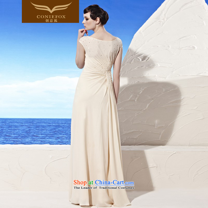 The kitsune dress creative new champagne color elegant evening dress video banquet slender, dresses show welcome dress bridesmaid dress 56950 color pictures , creative Fox (coniefox) , , , shopping on the Internet