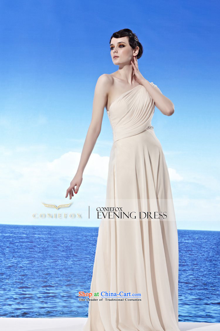 Creative Fox evening dresses long winter bows dress bridesmaid evening dress elegant shoulder and chest evening dresses, simple and classy Western style 56958 color picture pictures, prices, XL brand platters! The elections are supplied in the national character of distribution, so action, buy now enjoy more preferential! As soon as possible.