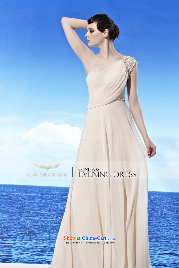 Creative Fox evening dresses long winter bows dress bridesmaid evening dress elegant shoulder and chest evening dresses, simple and classy Western style 56958 color picture pictures, prices, XL brand platters! The elections are supplied in the national character of distribution, so action, buy now enjoy more preferential! As soon as possible.