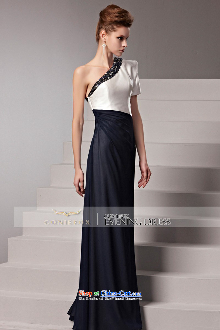 Creative Fox evening dress autumn and winter new elegant and dress shoulder long evening dress evening dress long skirt banquet moderator dress 81539 color pictures, XL Photo price, brand platters! The elections are supplied in the national character of distribution, so action, buy now enjoy more preferential! As soon as possible.