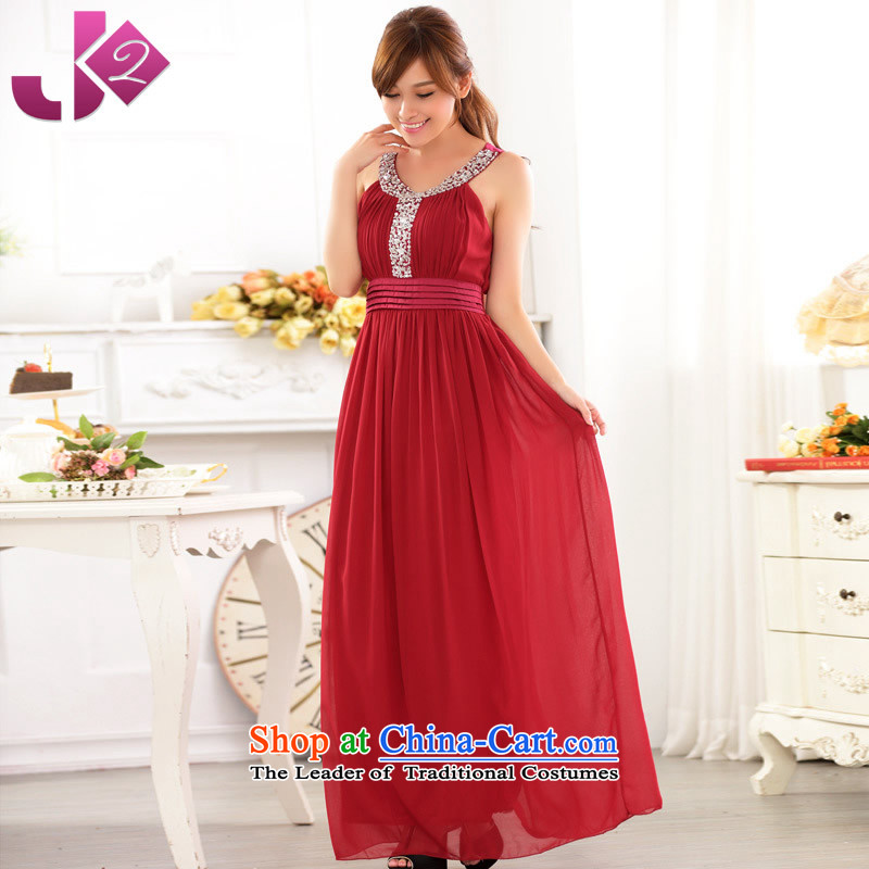  Maximum number of ladies Jk2.yy manually staple off-chip beads chiffon long skirt wedding dress bows services evening dresses long female purple XL recommendations about 135 ,JK2.YY,,, shopping on the Internet