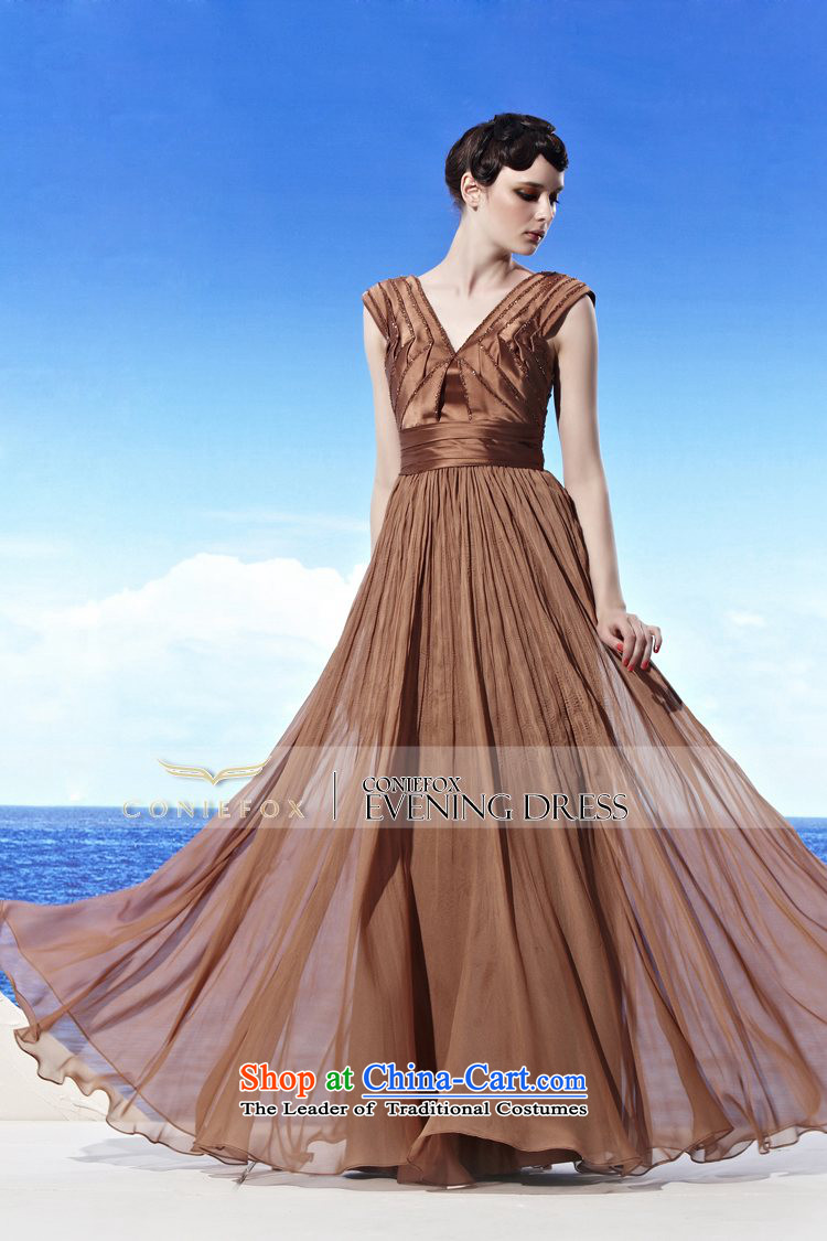 Creative Fox evening dresses 2015 new autumn and winter evening dress trendy new Banquet No. Western bows services under the auspices of evening dresses annual 58013 color picture pictures, prices, S brand platters! The elections are supplied in the national character of distribution, so action, buy now enjoy more preferential! As soon as possible.