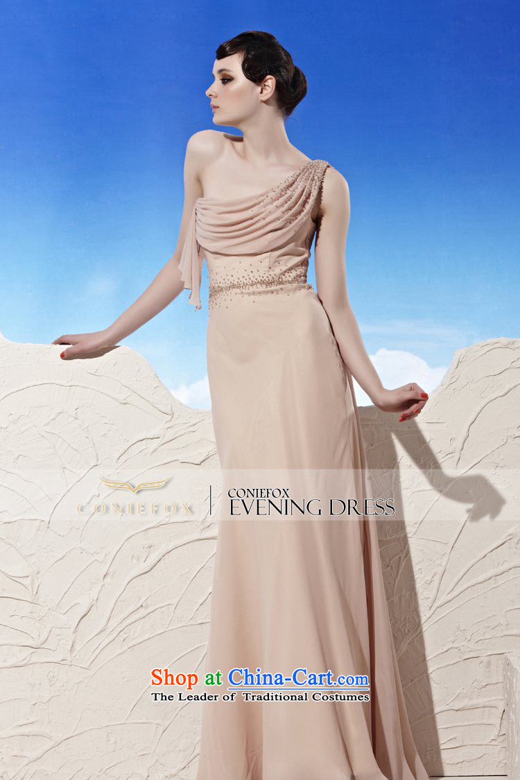 Creative Fox evening dress great banquet dress long skirt Sau San long Beveled Shoulder dress diamond evening drink service under the auspices of dress 58026 picture color M brand, prices, picture platters! The elections are supplied in the national character of distribution, so action, buy now enjoy more preferential! As soon as possible.