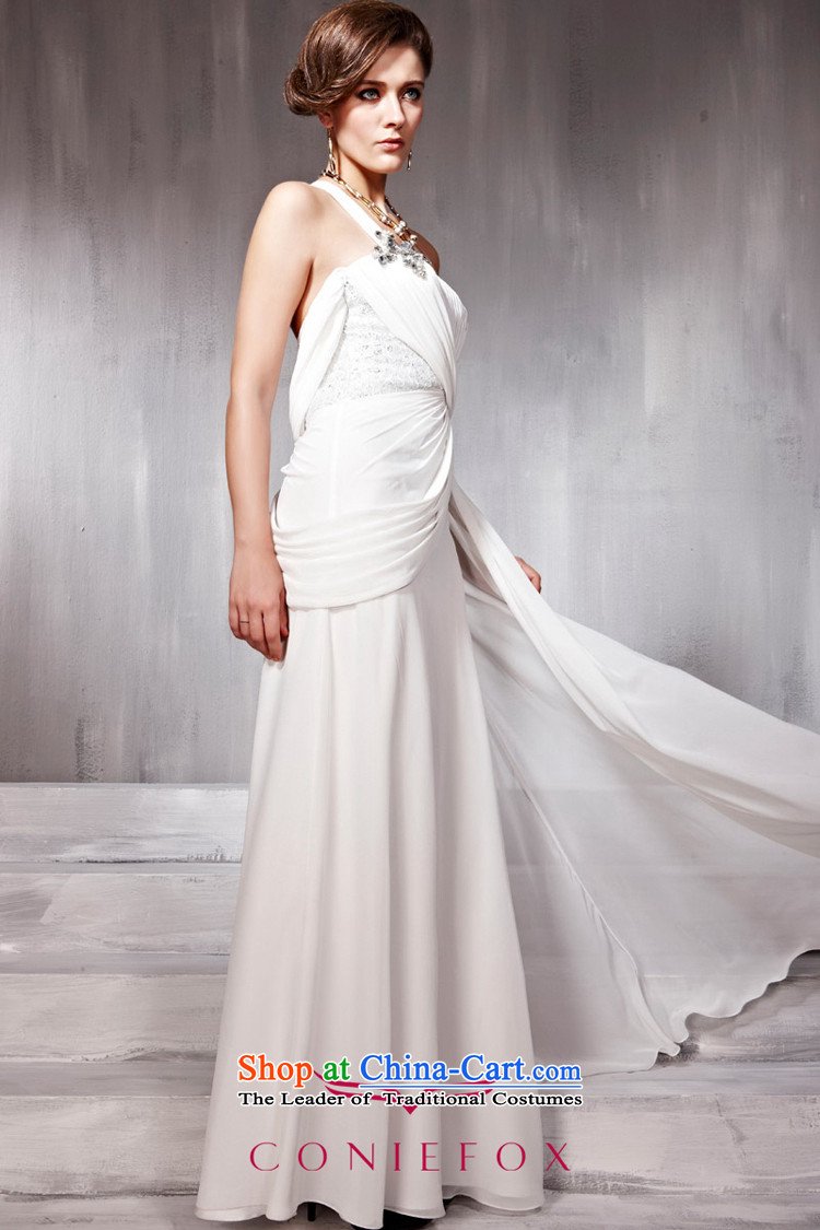 Creative Fox evening dresses white shoulder wedding dresses evening banquet will preside over dress bride wedding dress uniform welcome service 56862 bows White XXL picture, prices, brand platters! The elections are supplied in the national character of distribution, so action, buy now enjoy more preferential! As soon as possible.