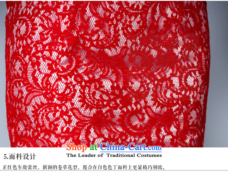 2015 new shoulders banquet dinner dress short) bows Service Bridal lace Red Dress 30220929 marriage small red 155/82A 30 days pre-sale picture, prices, brand platters! The elections are supplied in the national character of distribution, so action, buy now enjoy more preferential! As soon as possible.