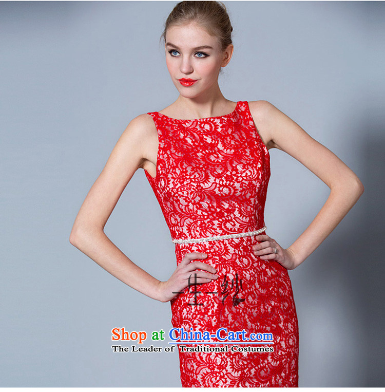 2015 new shoulders banquet dinner dress short) bows Service Bridal lace Red Dress 30220929 marriage small red 155/82A 30 days pre-sale picture, prices, brand platters! The elections are supplied in the national character of distribution, so action, buy now enjoy more preferential! As soon as possible.