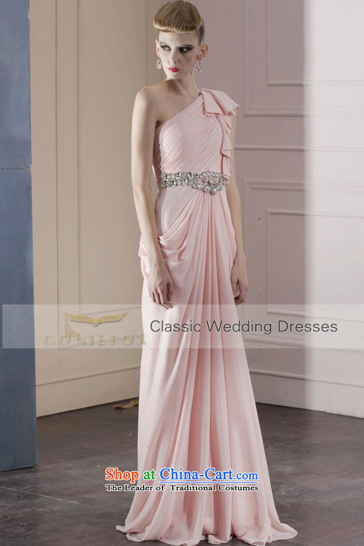 Creative Fox evening dresses pink bride wedding dress Beveled Shoulder bridesmaid dress elegant long Sau San evening dresses dresses moderator 80982 Pink dresses , prices, picture M brand platters! The elections are supplied in the national character of distribution, so action, buy now enjoy more preferential! As soon as possible.