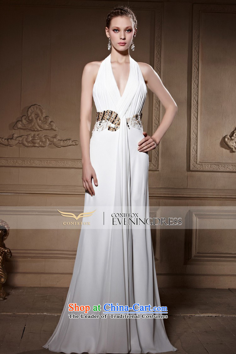 The kitsune high-end Custom Creative evening dress elegant long sexy white wall also dress wedding dress female annual dress dresses 81668 color picture pictures, prices, S brand platters! The elections are supplied in the national character of distribution, so action, buy now enjoy more preferential! As soon as possible.
