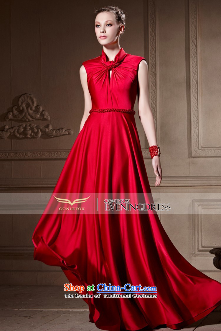 Creative Fox evening dresses and noble wedding dress red dress uniform bows elegant long gown Annual Meeting and preside over evening dress photo color L Photo UNCITRAL embarked upon, prices, brand platters! The elections are supplied in the national character of distribution, so action, buy now enjoy more preferential! As soon as possible.