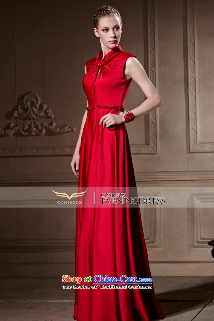 Creative Fox evening dresses and noble wedding dress red dress uniform bows elegant long gown Annual Meeting and preside over evening dress photo color L Photo UNCITRAL embarked upon, prices, brand platters! The elections are supplied in the national character of distribution, so action, buy now enjoy more preferential! As soon as possible.