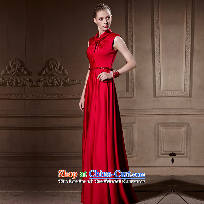 Creative Fox evening dresses and noble wedding dress red dress uniform bows elegant long gown Annual Meeting and preside over evening dress photo color L, creative UNCITRAL embarked upon the Fox (coniefox) , , , shopping on the Internet