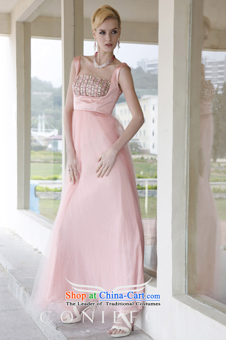 Creative New 2015 FOX pink bride wedding dress banquet service bridesmaid service bows elegant long gown dress under the auspices of Sau San 80838 pink L picture, prices, brand platters! The elections are supplied in the national character of distribution, so action, buy now enjoy more preferential! As soon as possible.