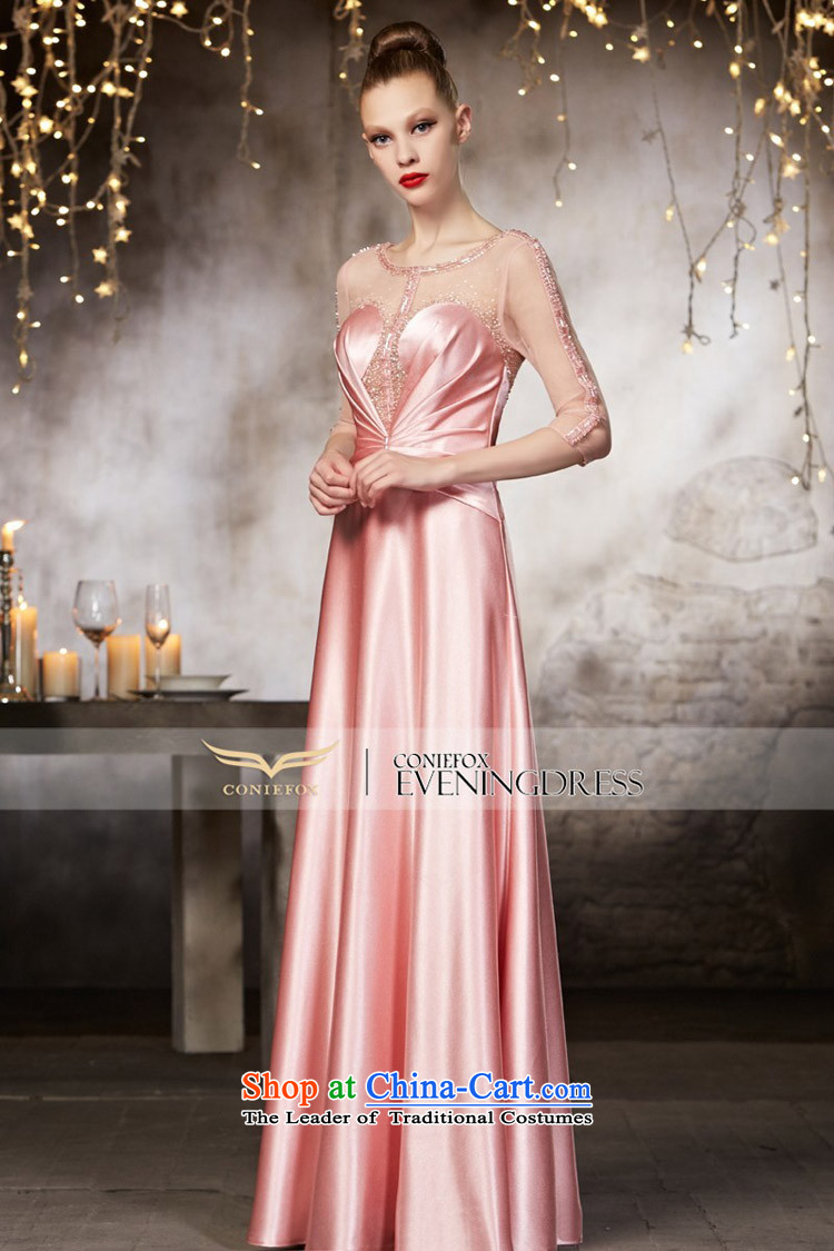 The kitsune high-end Custom Creative Pink dresses long evening dress banquet toasting champagne Sau San service bridal dresses bridesmaid services under the auspices of the annual session of 30830 dress tailored color pictures picture, prices, brand platters! The elections are supplied in the national character of distribution, so action, buy now enjoy more preferential! As soon as possible.