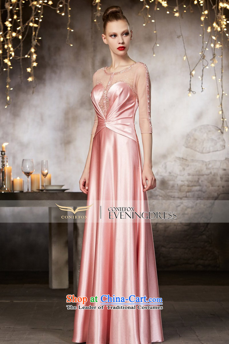 The kitsune high-end Custom Creative Pink dresses long evening dress banquet toasting champagne Sau San service bridal dresses bridesmaid services under the auspices of the annual session of 30830 dress tailored color pictures picture, prices, brand platters! The elections are supplied in the national character of distribution, so action, buy now enjoy more preferential! As soon as possible.