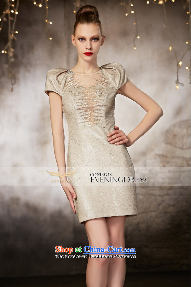 Creative New high-2015 FOX side custom Dress Short of Sau San temperament small dress bridesmaid dress sister service banquet dress skirt 82060 tailored color pictures picture, prices, brand platters! The elections are supplied in the national character of distribution, so action, buy now enjoy more preferential! As soon as possible.