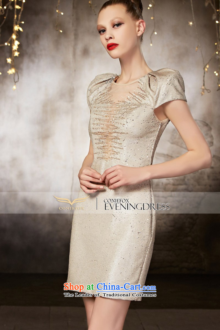 Creative New high-2015 FOX side custom Dress Short of Sau San temperament small dress bridesmaid dress sister service banquet dress skirt 82060 tailored color pictures picture, prices, brand platters! The elections are supplied in the national character of distribution, so action, buy now enjoy more preferential! As soon as possible.