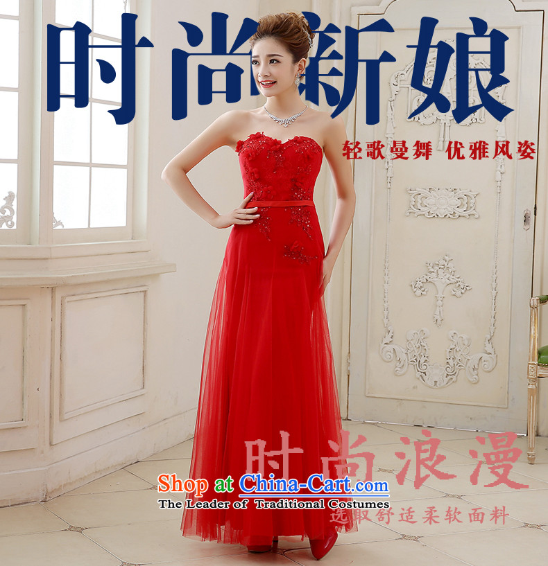 Rain-sang yi bride Wedding 2015 new red anointed chest Diamond Video thin red hotel bows long skirt the marriage door dress LF211 RED L picture, prices, brand platters! The elections are supplied in the national character of distribution, so action, buy now enjoy more preferential! As soon as possible.