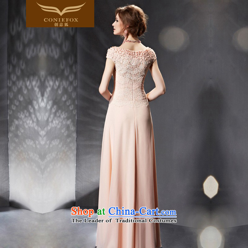 Creative Fox evening dresses 2015 new bride pink dresses Sau San long bridesmaid dress banquet services under the auspices of the annual bows 30651 picture color L dress creative Fox (coniefox) , , , shopping on the Internet