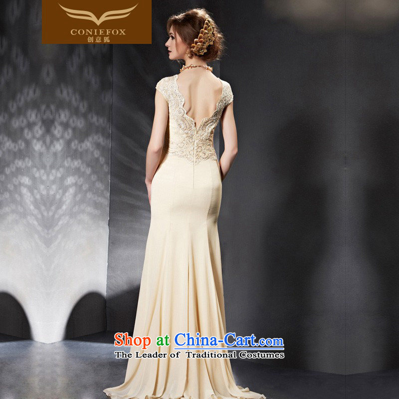 Creative Fox evening dresses 2015 new wedding dresses long bridesmaid dresses Sau San marriages bows service banquet evening dress 30659 color pictures , creative Fox (coniefox) , , , shopping on the Internet