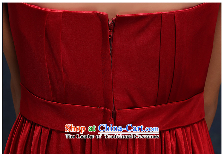 2015 new marriages bows services wine red and stylish Zip Top Loin of chest pregnant women dress tailored consulting customer service picture, prices, brand platters! The elections are supplied in the national character of distribution, so action, buy now enjoy more preferential! As soon as possible.