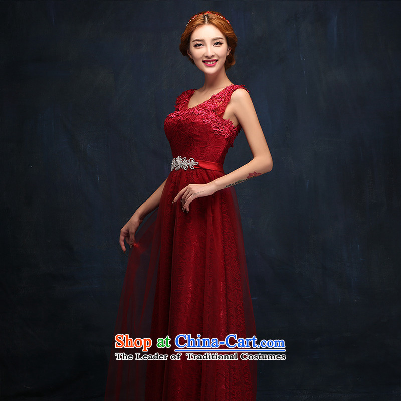 However Service Bridal Fashion 2014 new marriage ceremony shoulders red dress long under the auspices of Sau San dress female tailored customer service, in accordance with the Advisory Lin Sha , , , shopping on the Internet
