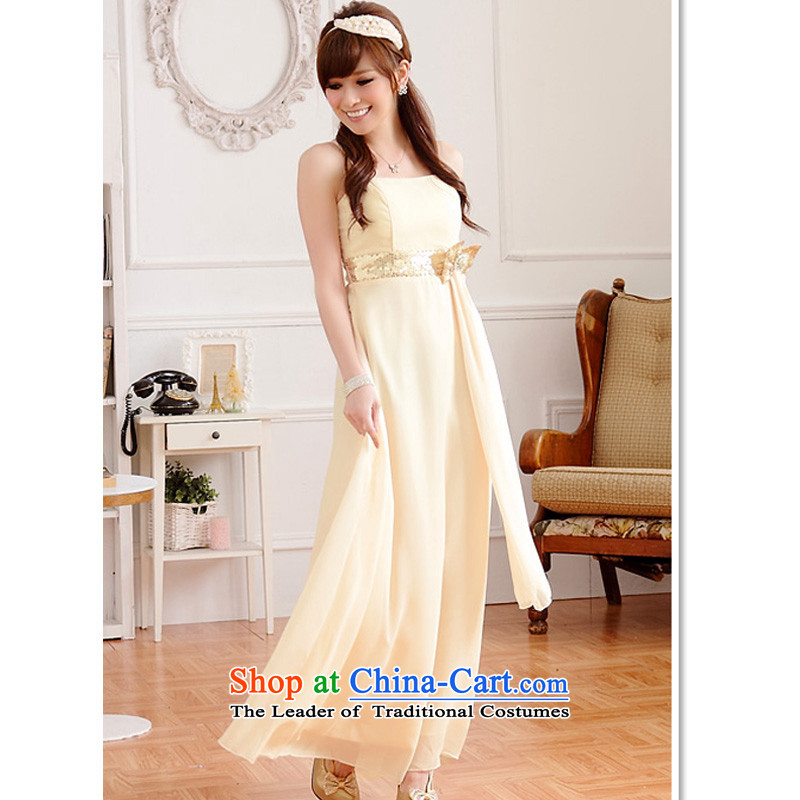 Li and the big western temperament pretty light Drill Down Clip strap long version of the long years of evening dresses bridesmaid sister chiffon long skirt suits champagne will  fit 90-120, F 158 and shopping on the Internet has been pressed.
