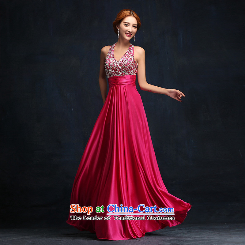 According to Lin Sha?2015 new long evening dresses and better shoulder red double-sided zipper stylish high-lumbar pregnant women serving drink?M
