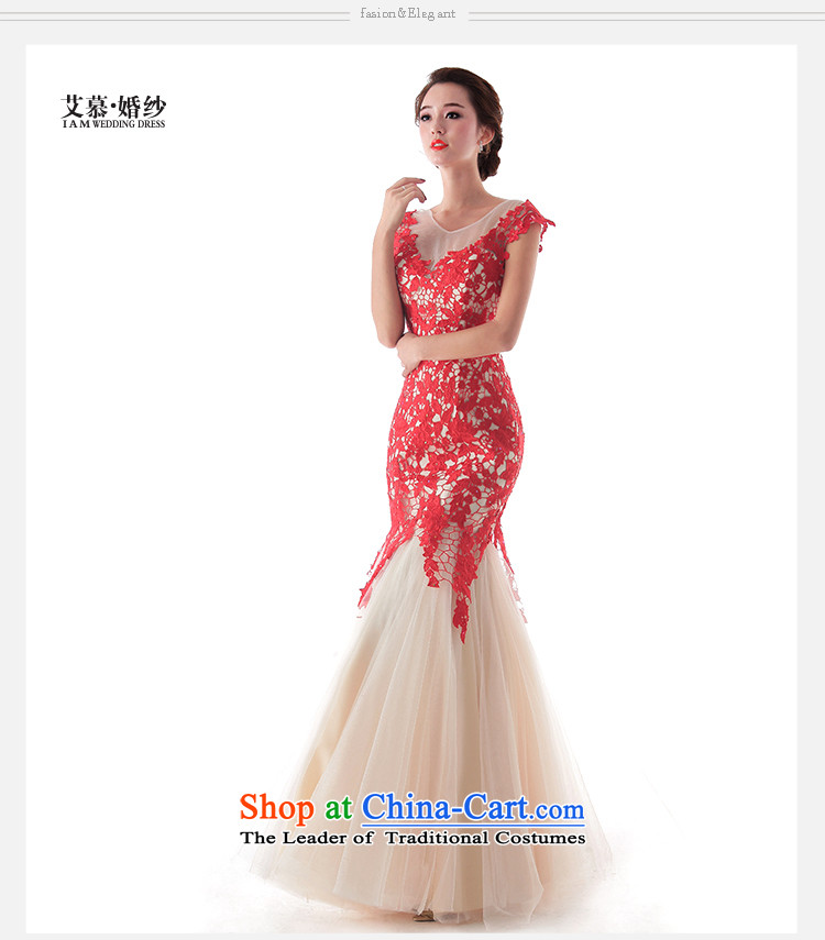 The 2015 new HIV-hsia chestnut red lace crowsfoot shoulders nude bows to drop off service wedding ceremony RED M picture, prices, brand platters! The elections are supplied in the national character of distribution, so action, buy now enjoy more preferential! As soon as possible.