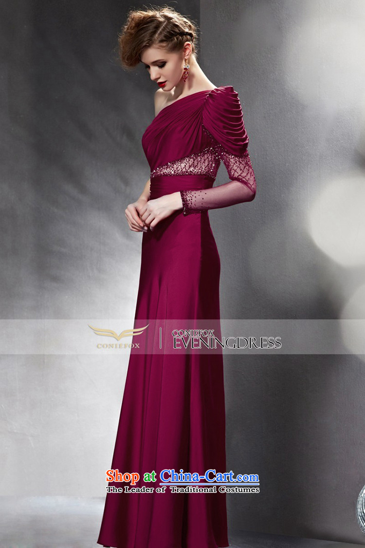 Creative Fox evening dresses 2015 new bride wedding dress Beveled Shoulder bows service long evening dress female Sau San banquet evening dress long skirt 30669 Red XXL picture, prices, brand platters! The elections are supplied in the national character of distribution, so action, buy now enjoy more preferential! As soon as possible.