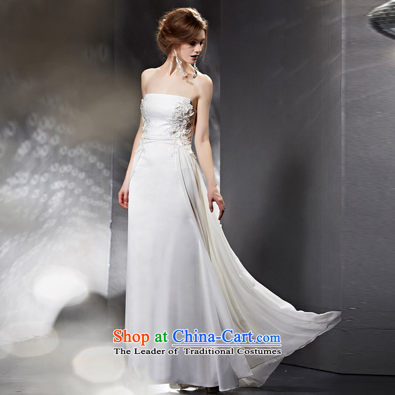 Creative Fox evening dresses 2015 new anointed chest bridesmaid dress bride wedding dress banquet bows service long Sau San moderator evening 30801 picture color S creative Fox (coniefox) , , , shopping on the Internet