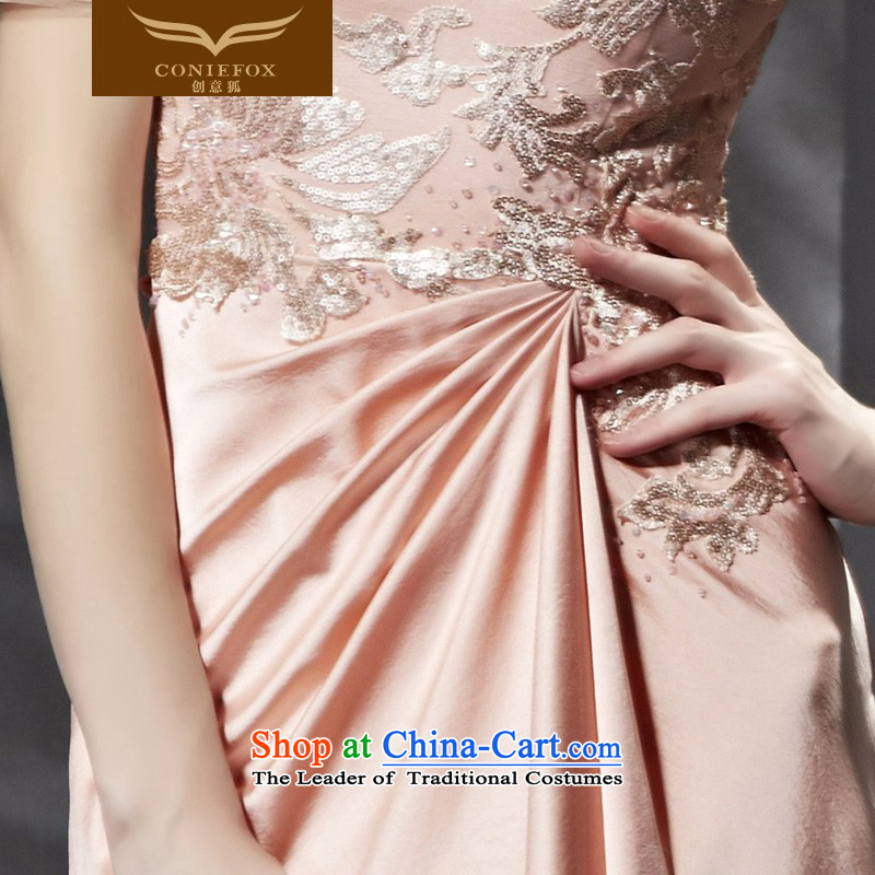 Creative Fox evening dresses 2015 new long evening dresses and dresses Sau San evening dress girls banquet hosted the annual meeting dress long skirt 82036 picture color XL, creative Fox (coniefox) , , , shopping on the Internet