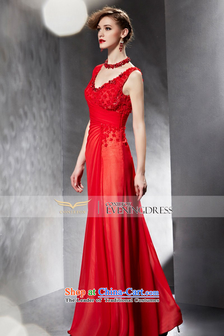 Creative Fox evening dresses 2015 new graphics and slender, banquet service red brides bows wedding dress annual meeting under the auspices of dress long skirt 82055 picture color M brand, prices, picture platters! The elections are supplied in the national character of distribution, so action, buy now enjoy more preferential! As soon as possible.