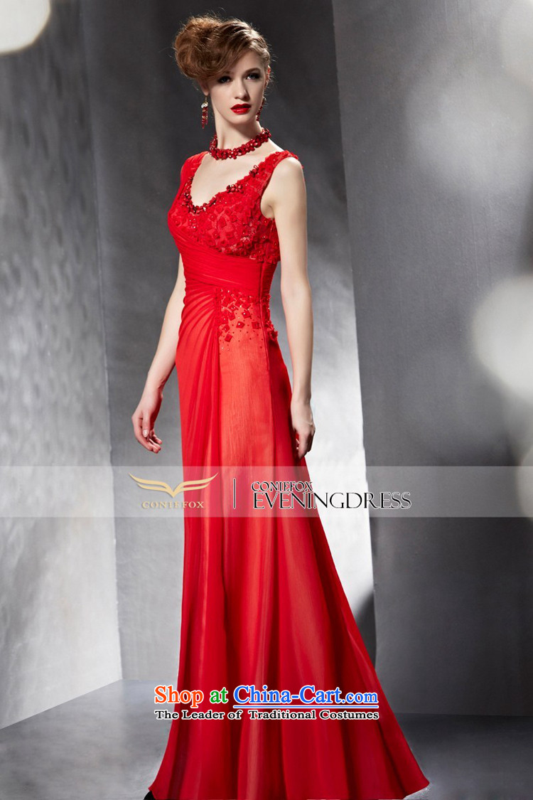 Creative Fox evening dresses 2015 new graphics and slender, banquet service red brides bows wedding dress annual meeting under the auspices of dress long skirt 82055 picture color M brand, prices, picture platters! The elections are supplied in the national character of distribution, so action, buy now enjoy more preferential! As soon as possible.