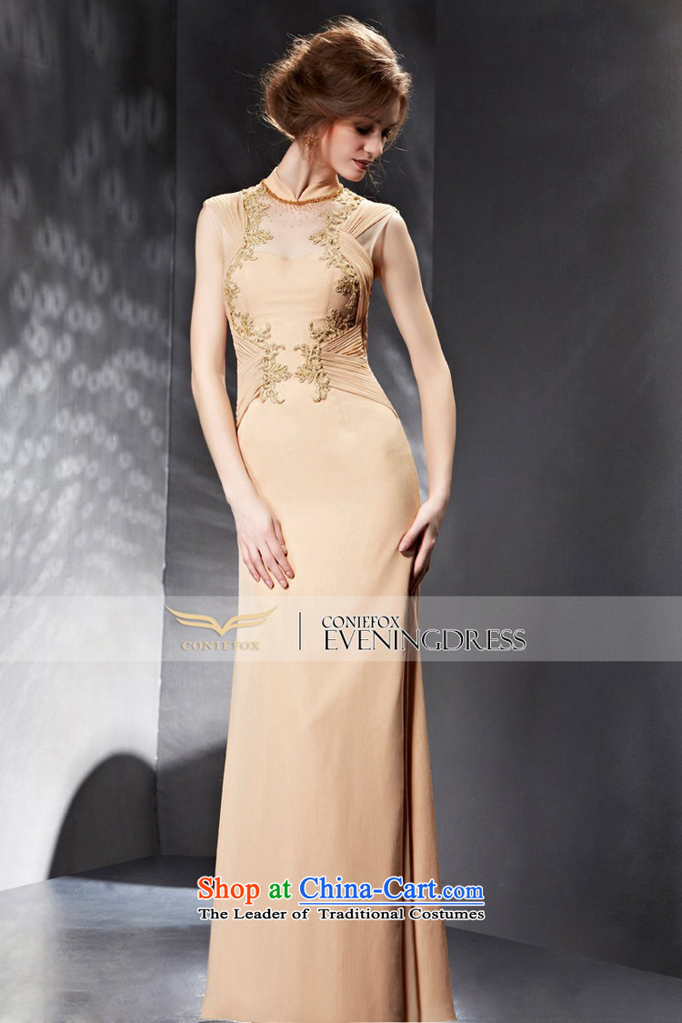 Creative Fox evening dresses 2015 new long dresses skirts Sau San Female dress banquet services under the auspices of the annual session of toasting champagne evening dress photo color picture XXL 82056, prices, brand platters! The elections are supplied in the national character of distribution, so action, buy now enjoy more preferential! As soon as possible.