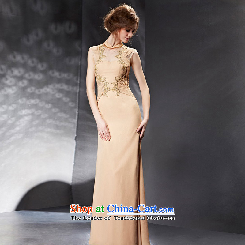 Creative Fox evening dresses 2015 new long dresses skirts Sau San Female dress banquet services under the auspices of the annual session of toasting champagne evening dress 82056 color picture XXL, creative Fox (coniefox) , , , shopping on the Internet