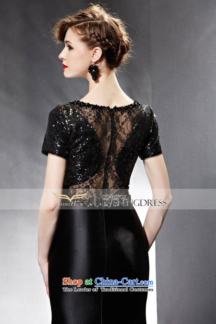 Creative Fox evening dresses聽2015 new black long gown skirt evening drink service banquet hosted the annual dress dress long skirt 82059 color picture聽pictures, prices, XXL brand platters! The elections are supplied in the national character of distribution, so action, buy now enjoy more preferential! As soon as possible.