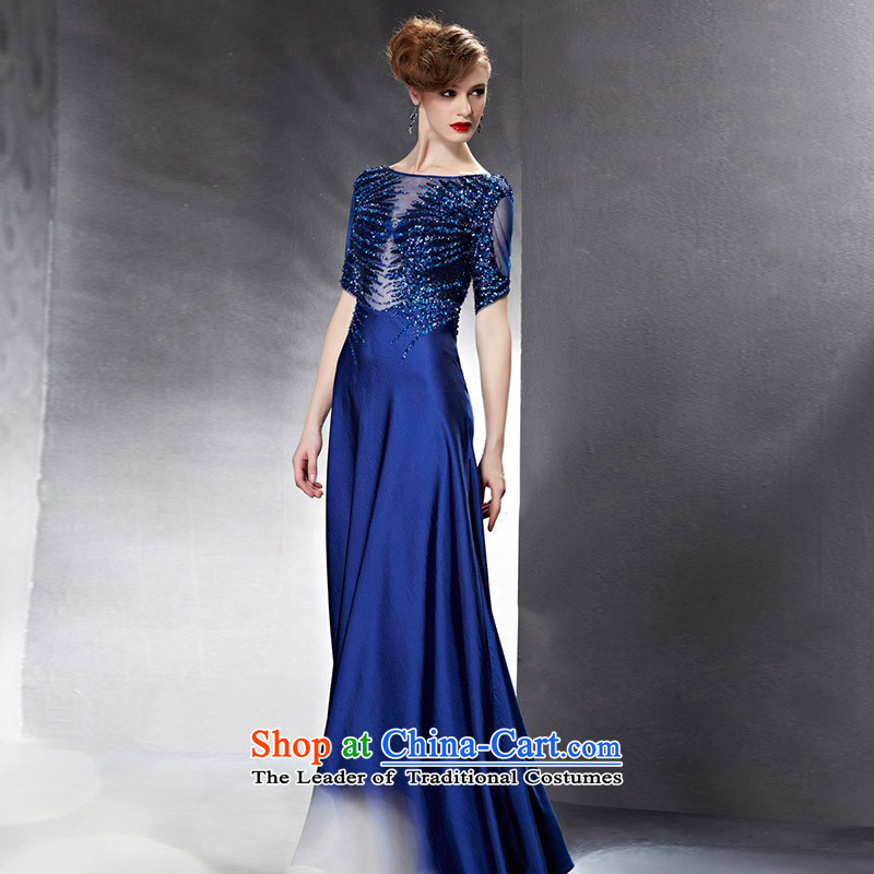 Creative Fox evening dresses 2015 new bows services under the auspices of the annual dress dresses banquet long gown Vehicle Exhibition dresses Sau San model 82068 color picture S dress creative Fox (coniefox) , , , shopping on the Internet