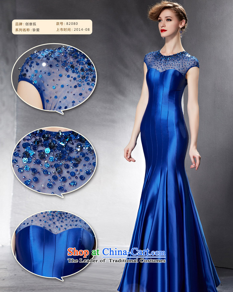 Creative Fox evening dresses 2015 new dresses evening banquet moderator dress long drink service vehicle exhibition dress model 82080 will dress photo color pictures, prices, S brand platters! The elections are supplied in the national character of distribution, so action, buy now enjoy more preferential! As soon as possible.