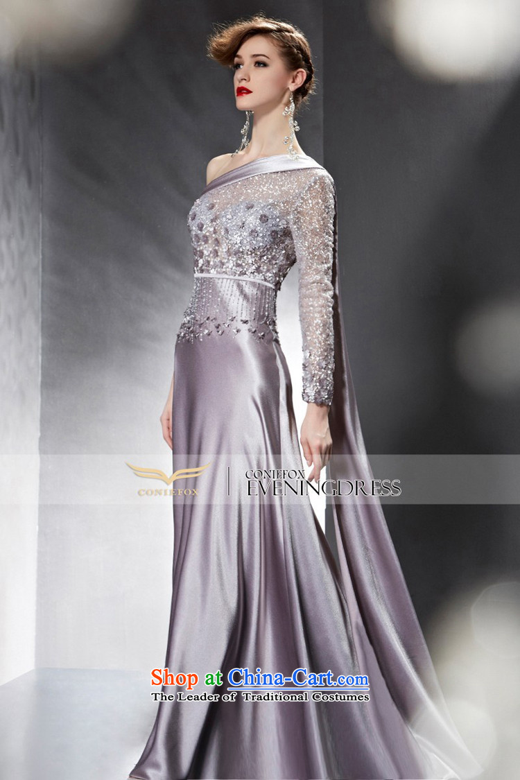Creative Fox evening dresses 2015 annual meeting under the auspices of the new dress shoulder banquet evening dresses long serving evening drink will preside over 82098 dress photo color L picture, prices, brand platters! The elections are supplied in the national character of distribution, so action, buy now enjoy more preferential! As soon as possible.
