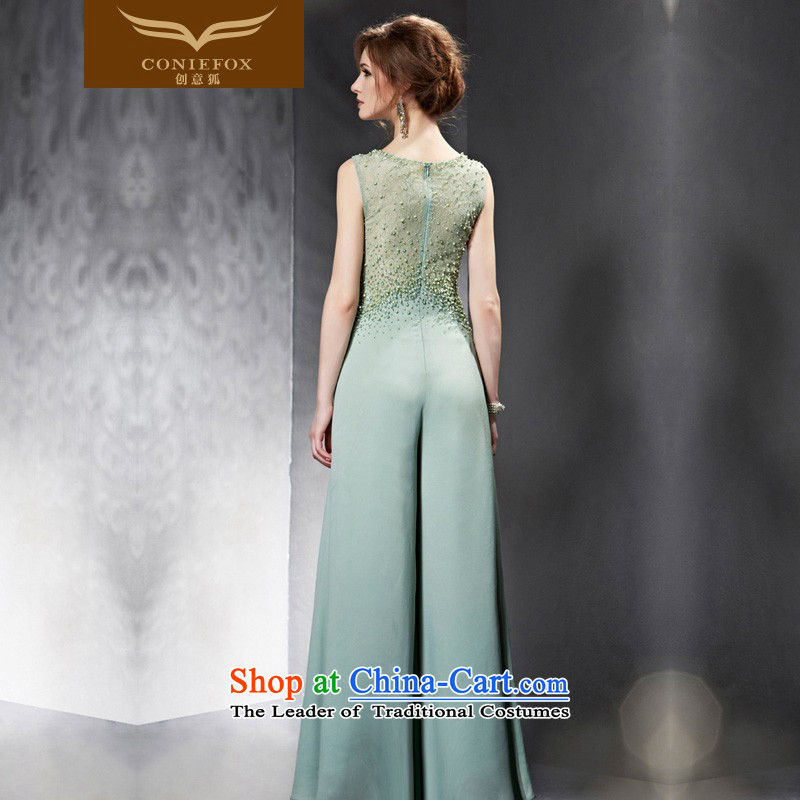 Creative Fox evening dresses 2015 New banquet evening dress elegant long gown Sau San will video services under the auspices of the annual session of the thin bows dress 82101 color picture XL, creative Fox (coniefox) , , , shopping on the Internet