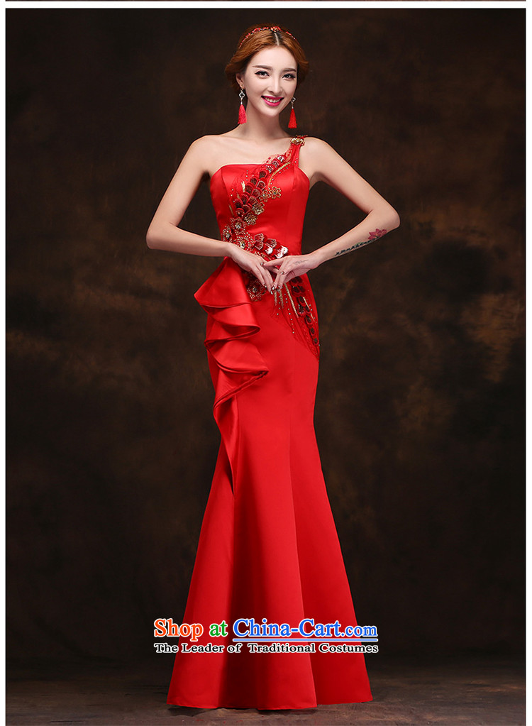 According to Lin Sa 2015 first long crowsfoot bride services stylish Korean toasting champagne evening dress annual Sau San dress L picture, prices, brand platters! The elections are supplied in the national character of distribution, so action, buy now enjoy more preferential! As soon as possible.