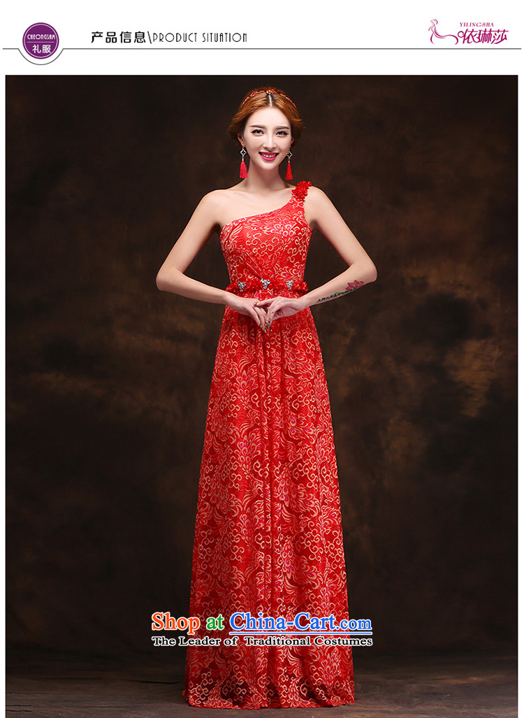 Click shoulder crowsfoot lace evening dress new marriages bows service long crowsfoot Evening Compere dresses Sau San M picture, prices, brand platters! The elections are supplied in the national character of distribution, so action, buy now enjoy more preferential! As soon as possible.