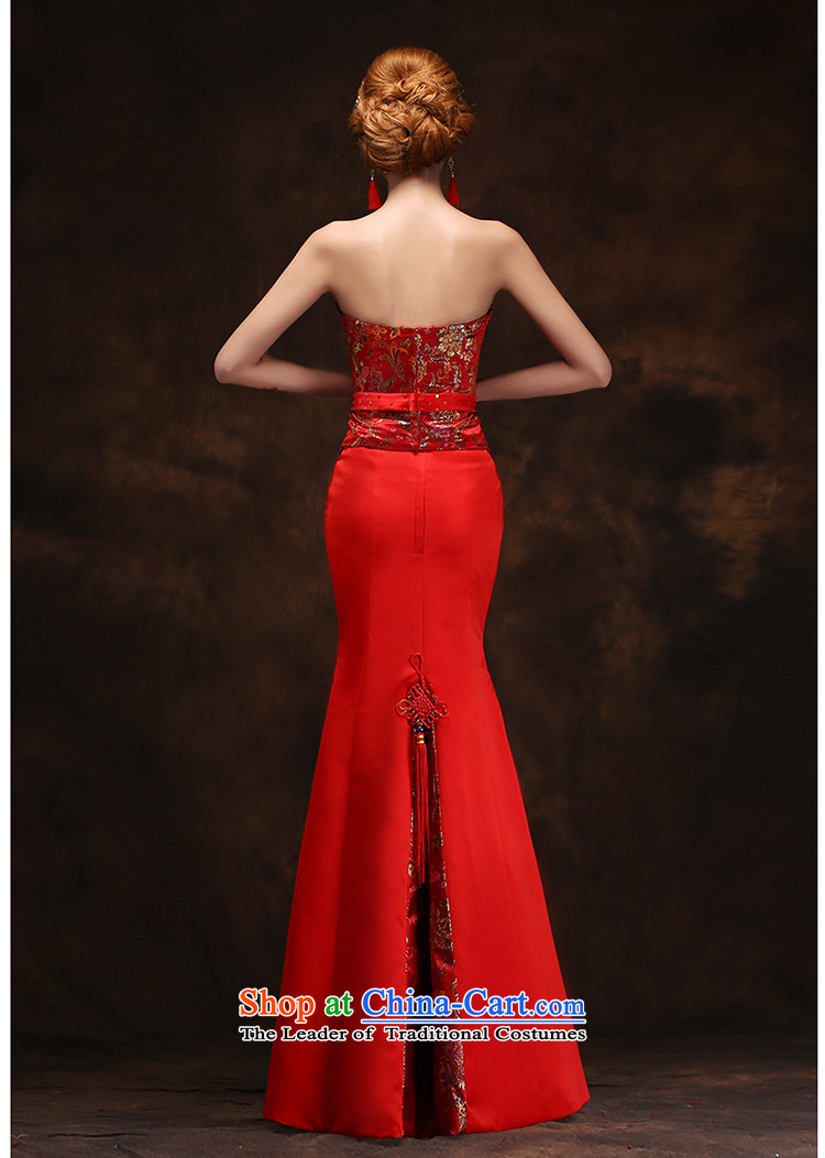 According to Lin Sha 2015 new autumn and winter clothing long red bows with Neck Cape wedding dress bridal dresses marriage evening M picture, prices, brand platters! The elections are supplied in the national character of distribution, so action, buy now enjoy more preferential! As soon as possible.